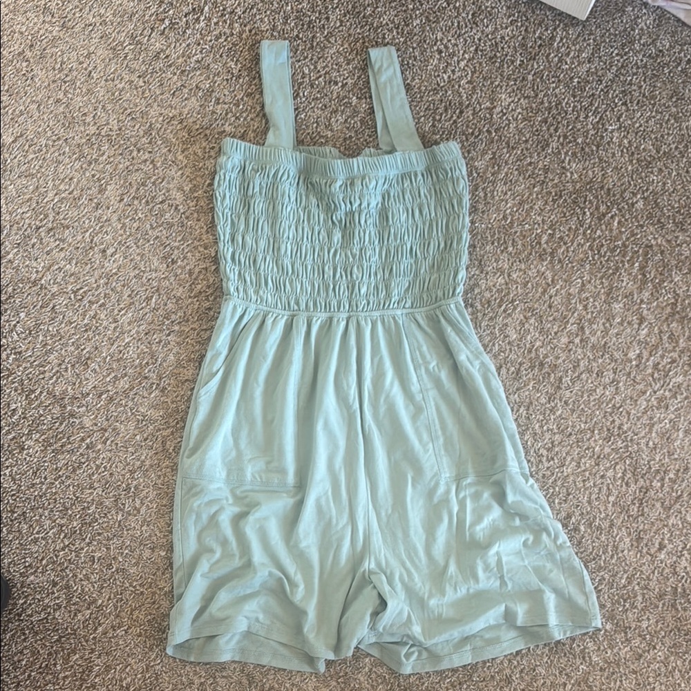 Zenana safe smocked romper